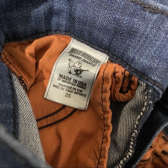 TRUE RELIGION Becca Mid rise Bootcut Jeans Size 25 - Picture 8 of 12